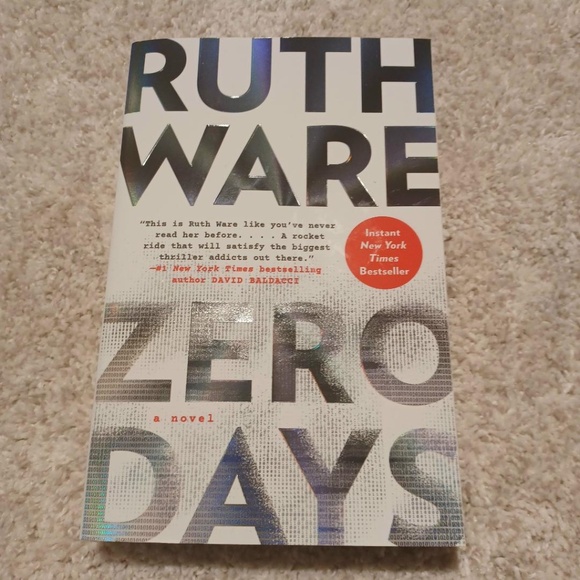 RUTH WARE Zero Days ~ Softcover BRAND NEW! - Picture 2 of 4